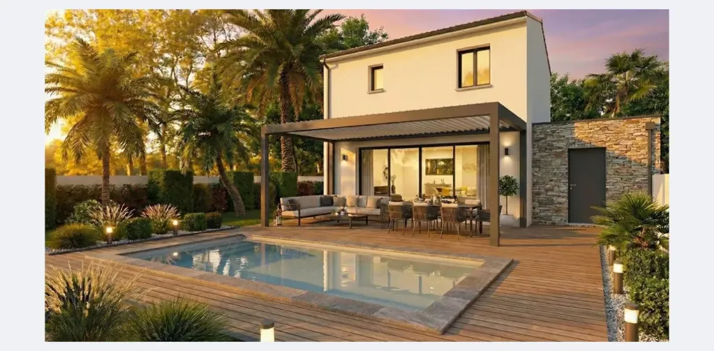 Montagnac Villa 75m² 215 000€