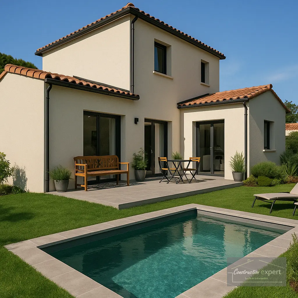 Villa Sauvian 80m2 239 000€